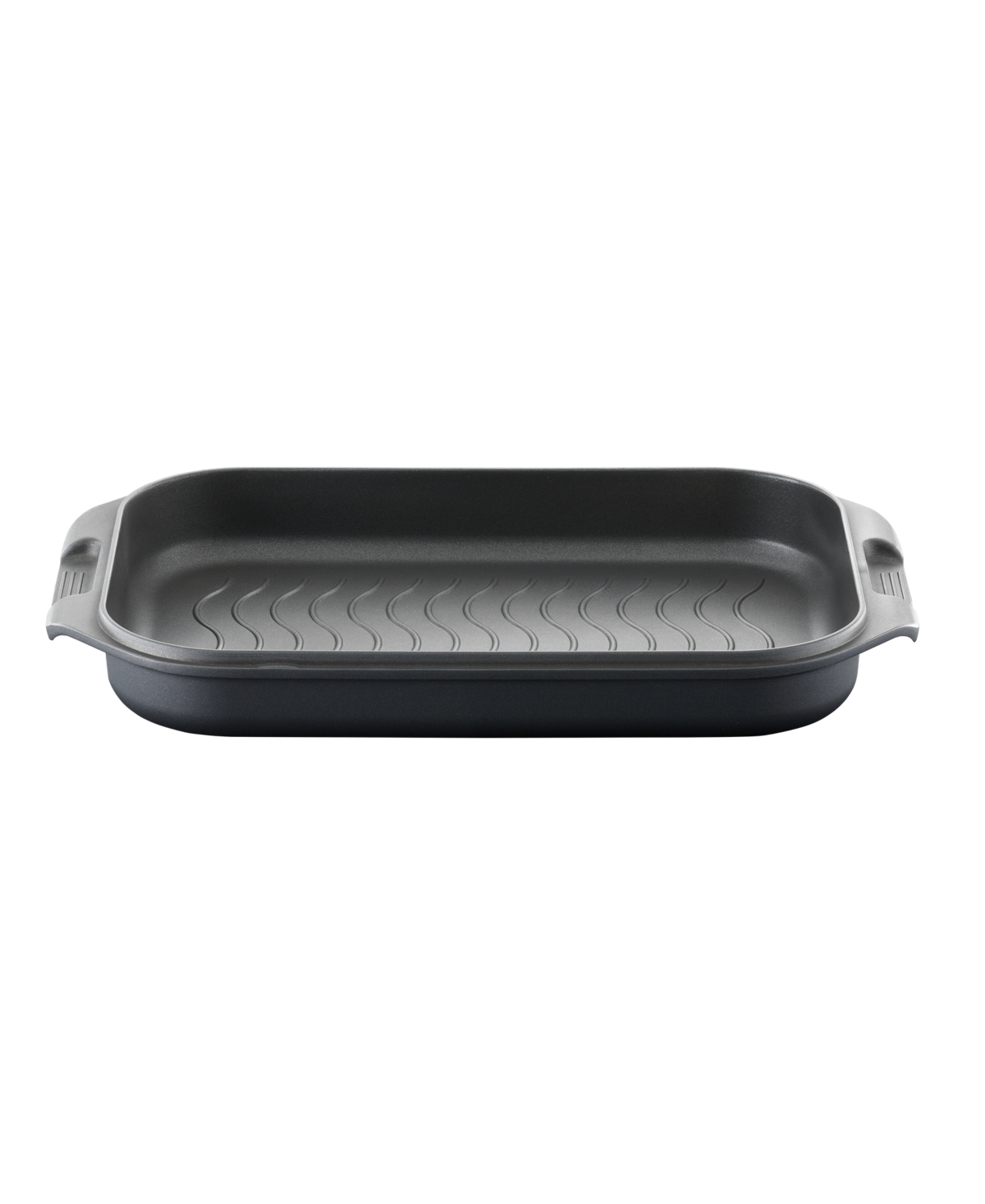Cuisine::pro Id3 13" Hard Anodized Cast Roaster In Black