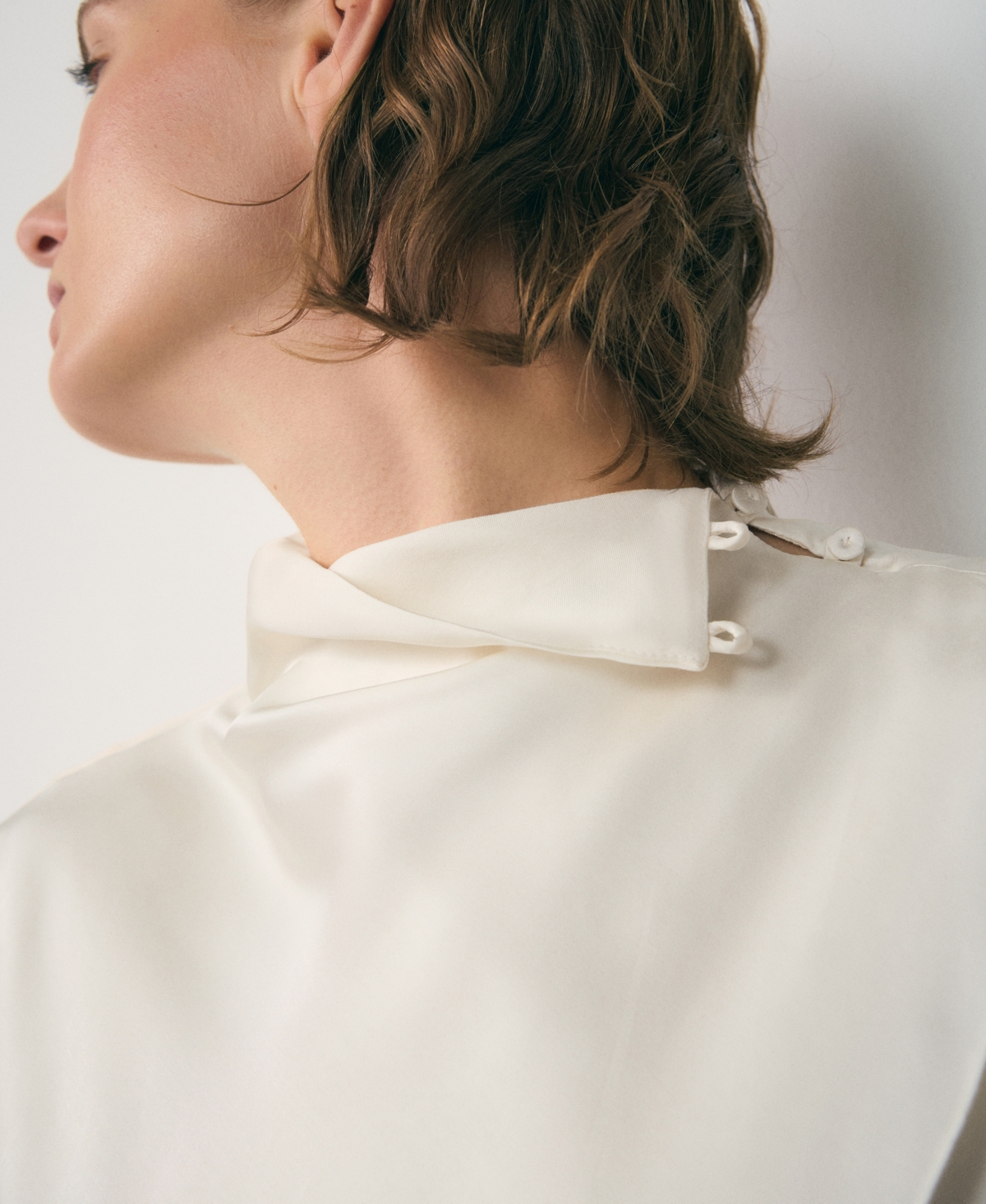 Mango Women's Asymmetric Satin Blouse