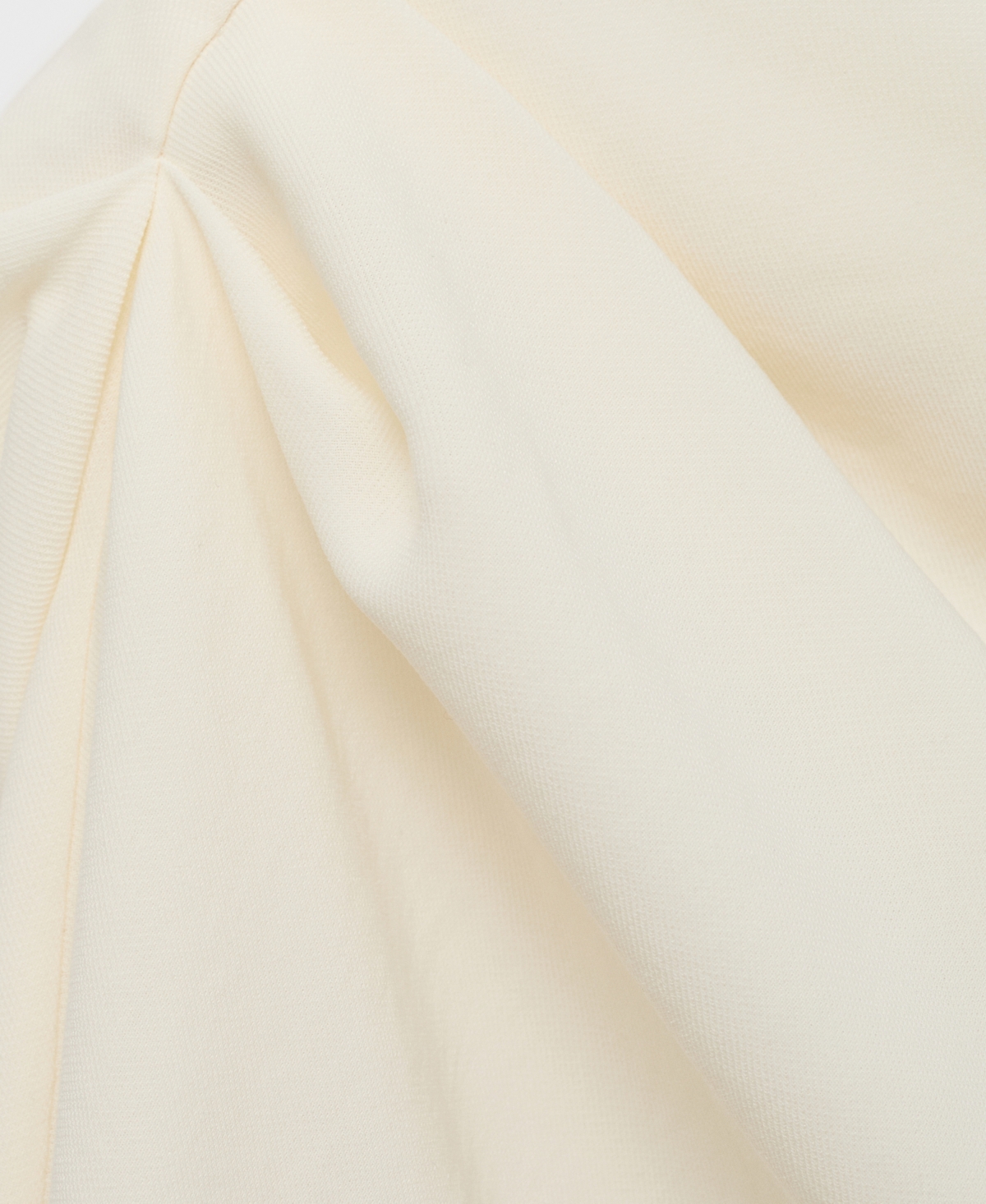 Mango Women's Pleat Detail Asymmetrical Blouse