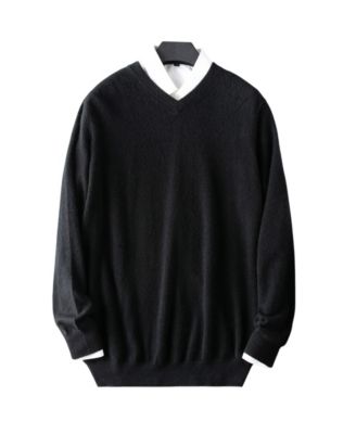 Men's Bellemere Solid V-Neck Merino Sweater