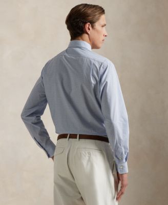 Men's Classic-Fit Tattersall Poplin Shirt