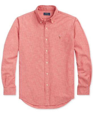 Men's Classic-Fit Indigo Chambray Shirt