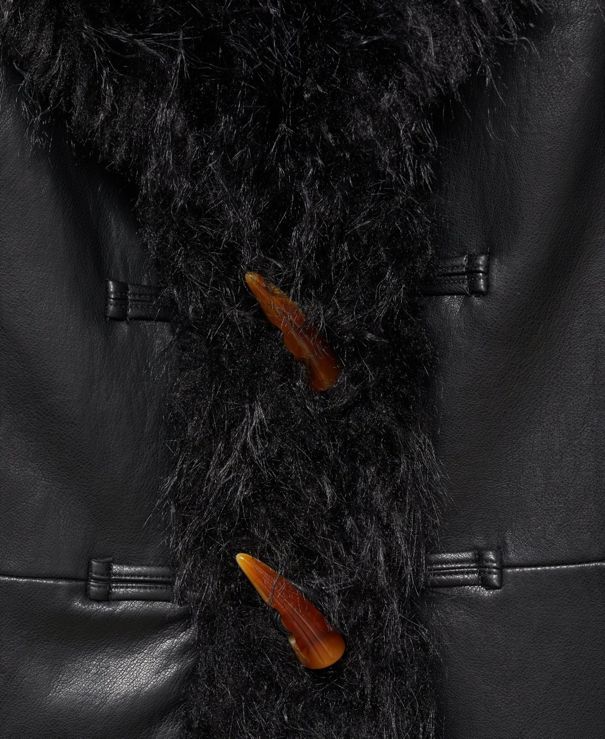 Mango Women's Shearling-Lined Fur-Effect Coat