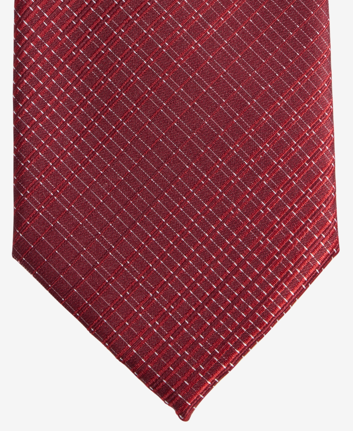 Perry Ellis Men's Pearce Plaid Tie In Red