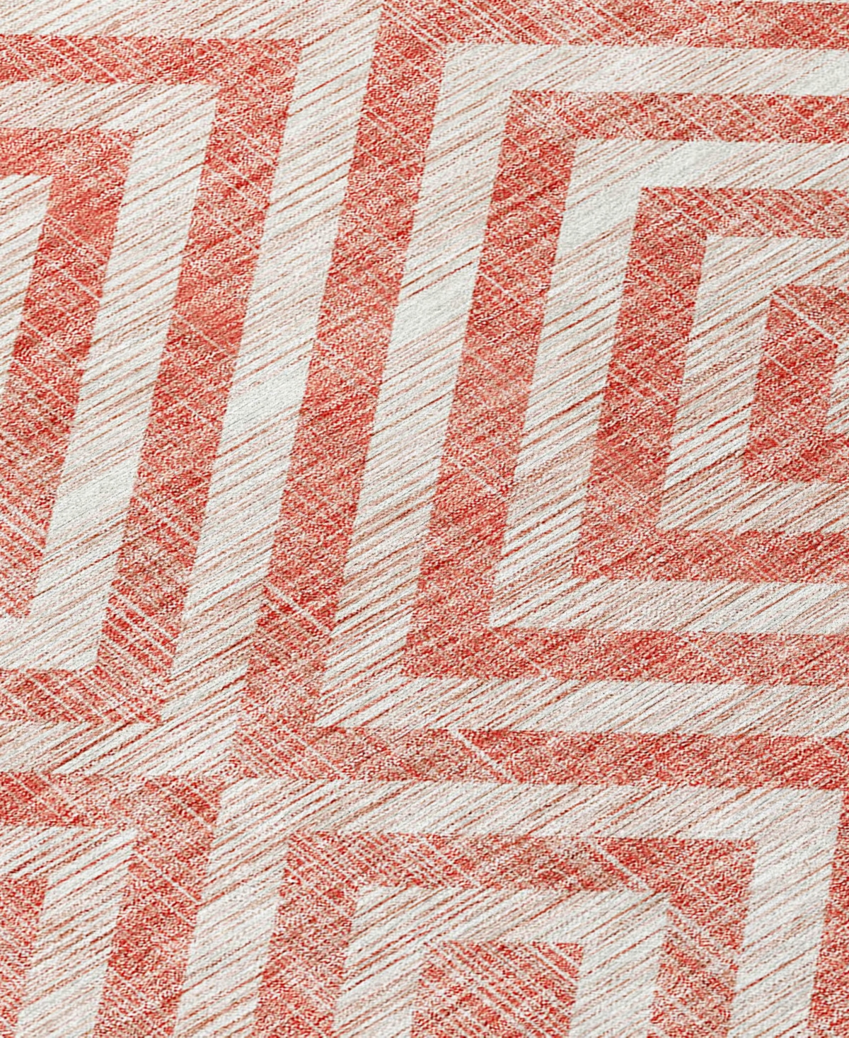 Addison Chantille Acn733 5'x7'6" Area Rug In Salmon