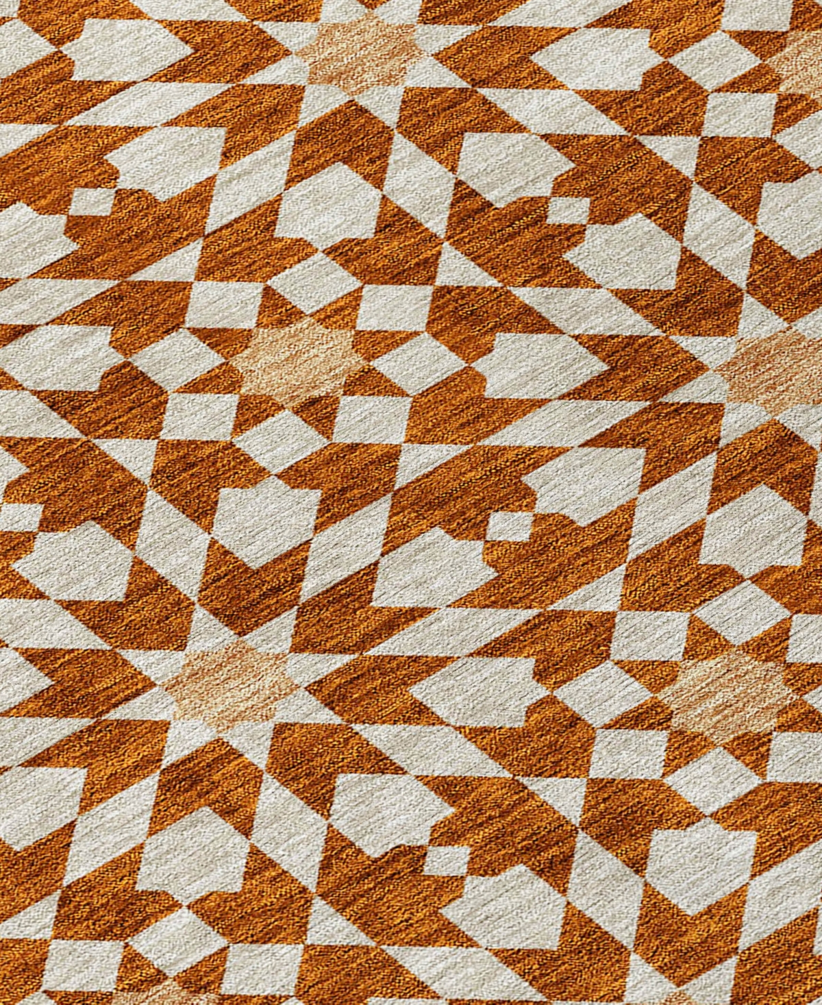 Addison Chantille Acn734 8'x10' Area Rug In Paprika