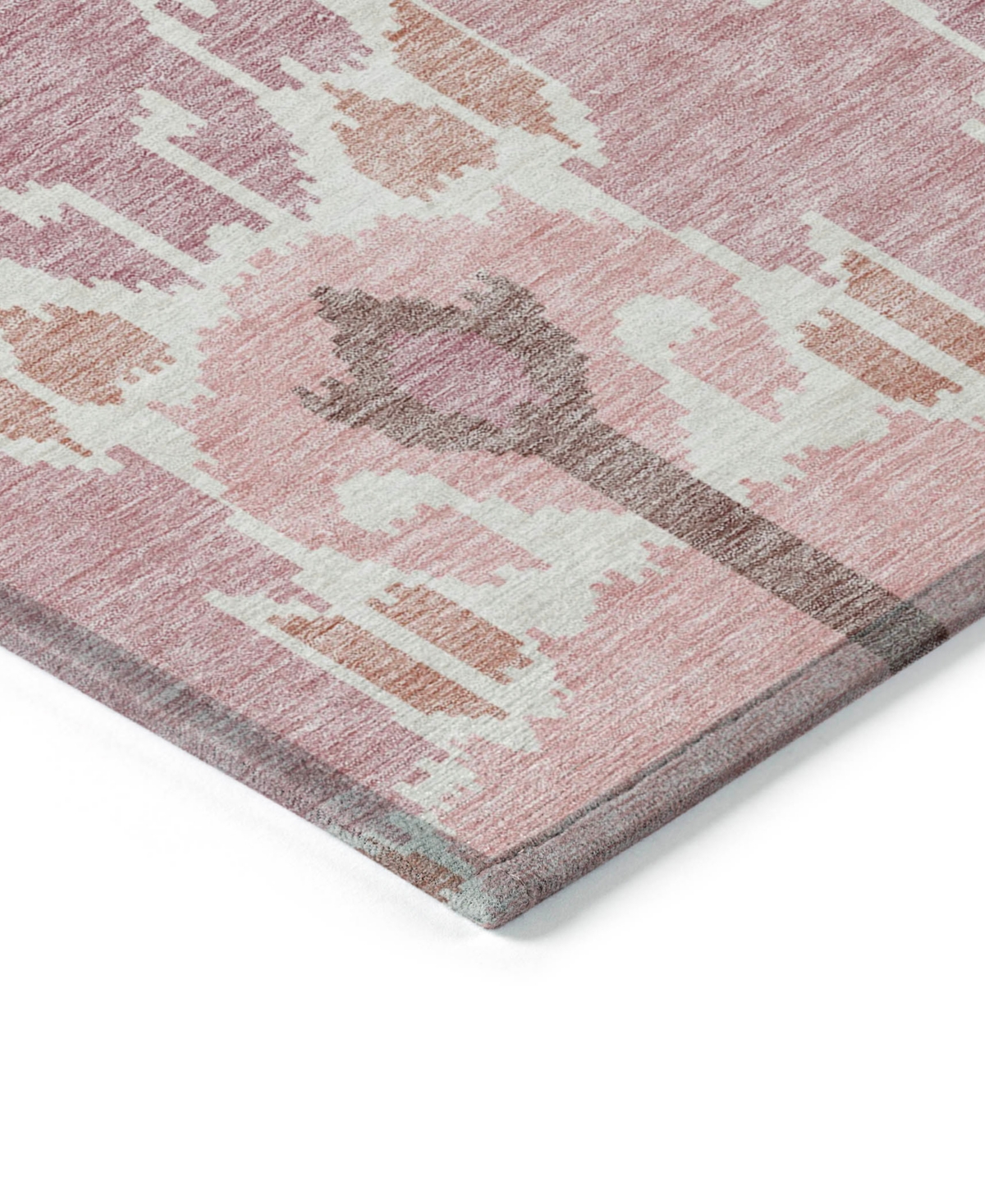 Addison Chantille Acn748 2'3"x7'6" Runner Area Rug In Rose