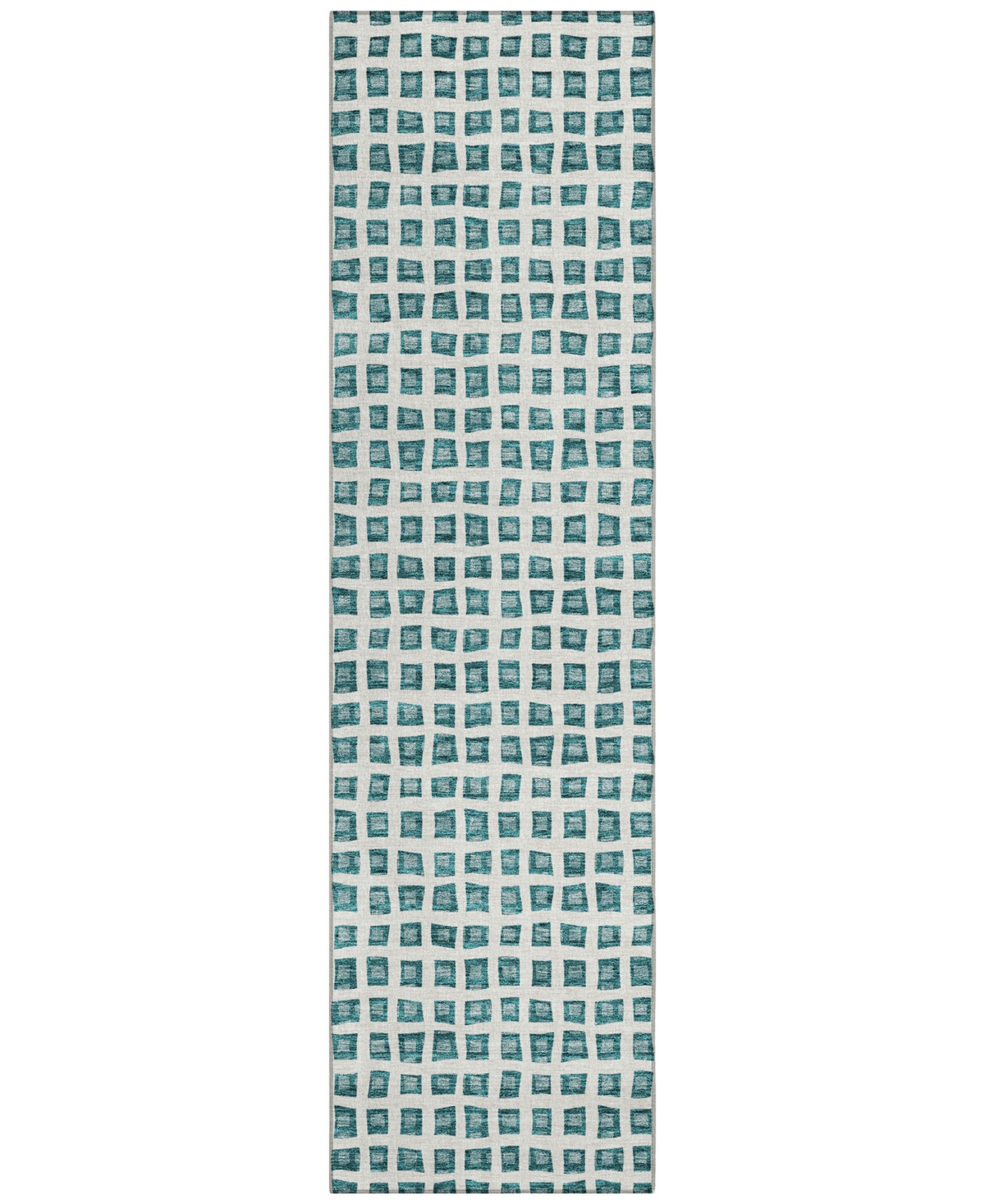 Addison Chantille Acn727 2'3"x7'6" Runner Area Rug In Teal