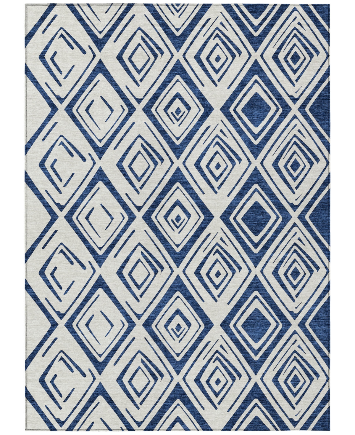 Addison Chantille Acn737 9'x12' Area Rug In Navy