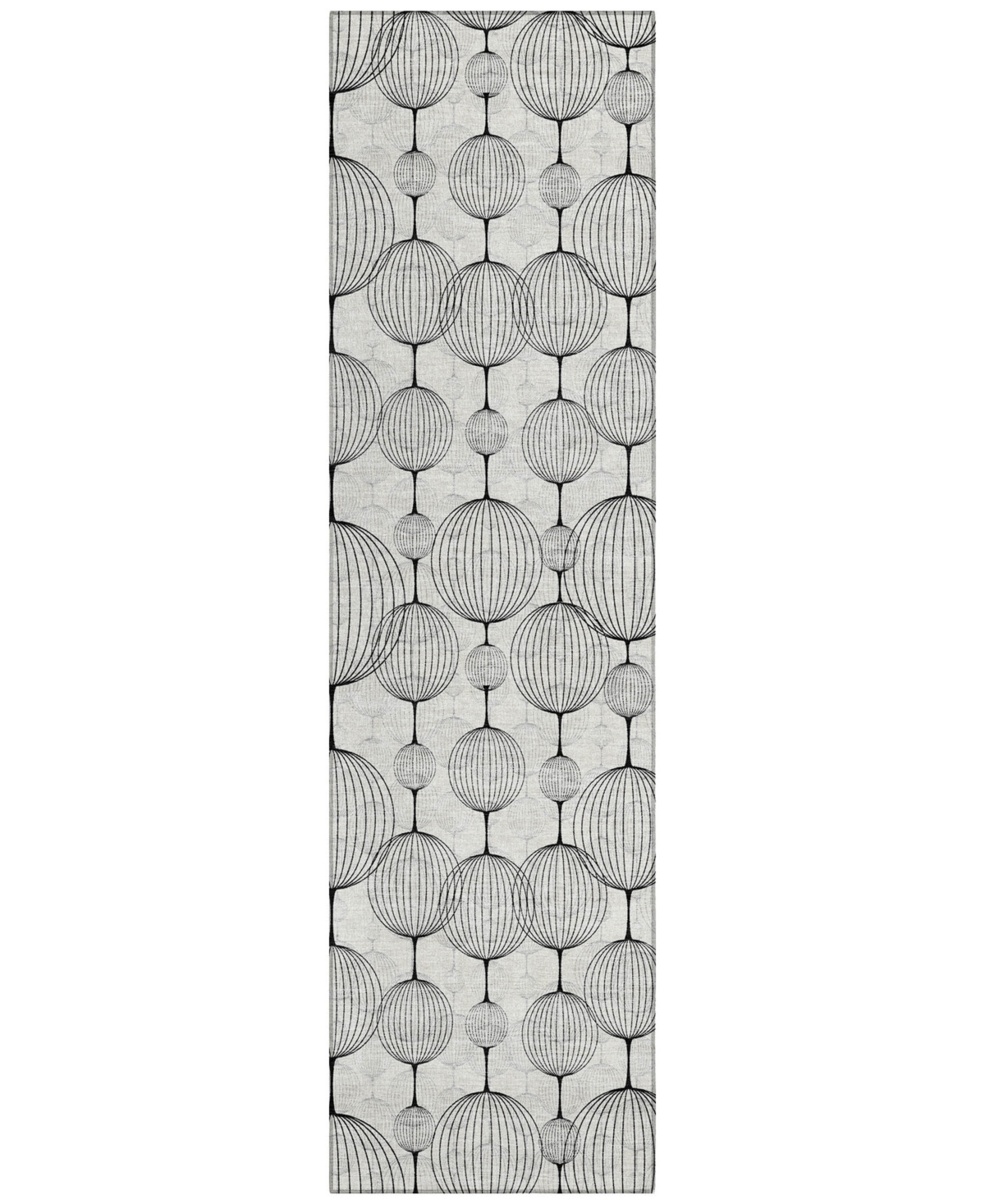 Addison Chantille Acn732 2'3"x7'6" Runner Area Rug In Slate