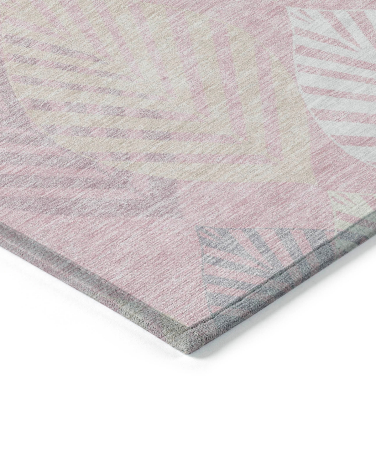 Addison Chantille Acn744 2'3"x7'6" Runner Area Rug In Pink