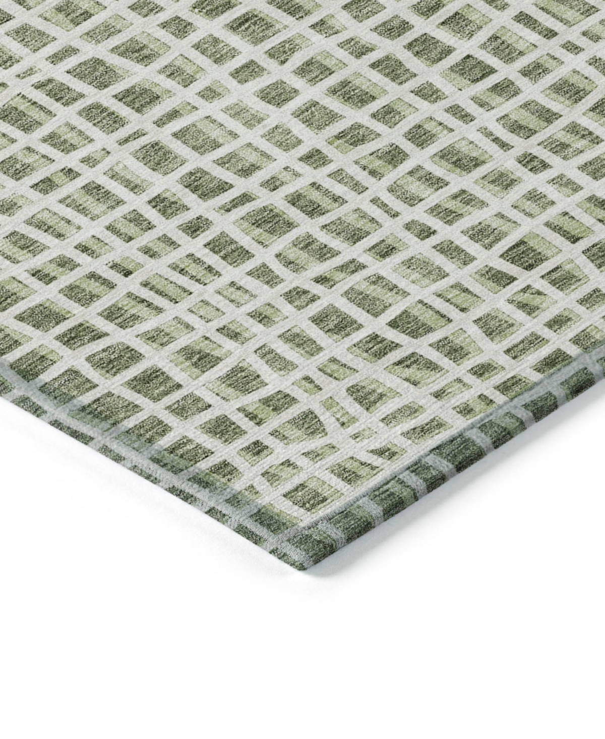 Addison Chantille Acn729 2'3"x7'6" Runner Area Rug In Green