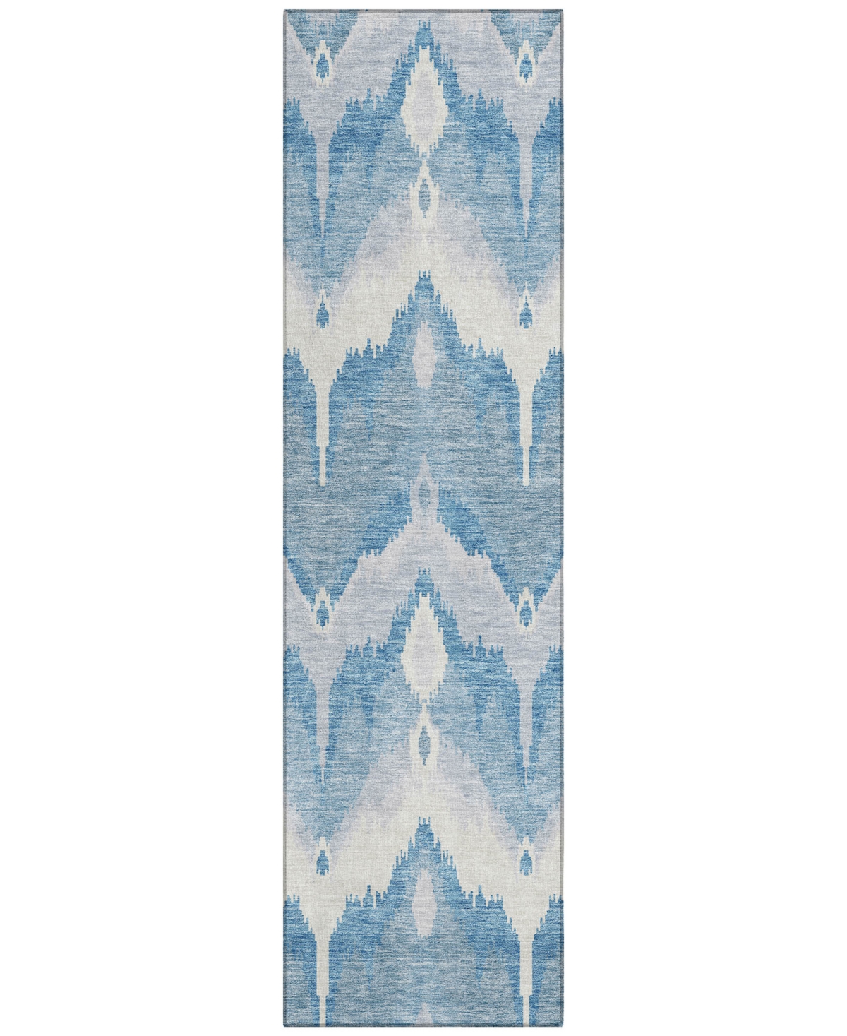 Addison Chantille Acn743 2'3"x7'6" Runner Area Rug In Denim