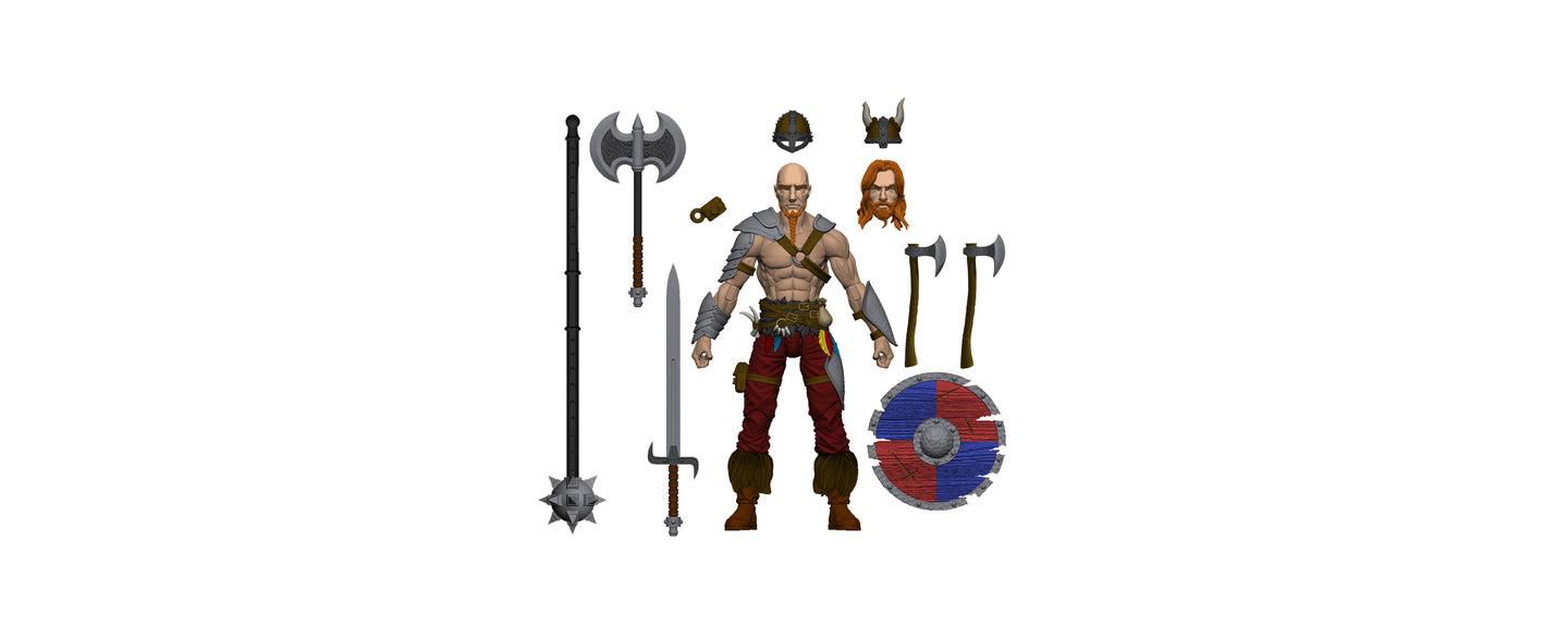 Детская фигурка Boss Fight Studio Sigurd the Unconquerable Highly Articulated 4" Action Figure, 14 Years & Up, цвет: Open Miscellaneous — фото 1