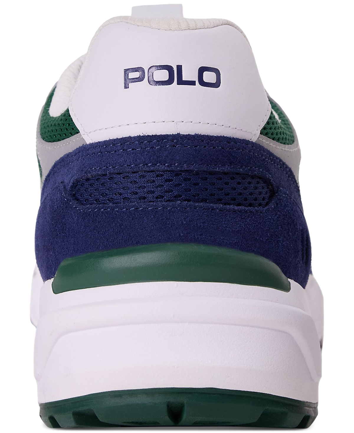 Polo Ralph Lauren Trackster 200 Sneaker In Navy,bianco,green