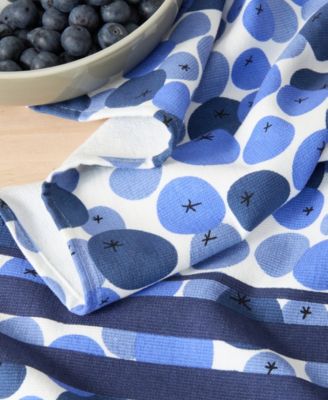 Fruit-Inspired Cotton Kitchen Towel Set, 28" x 16"