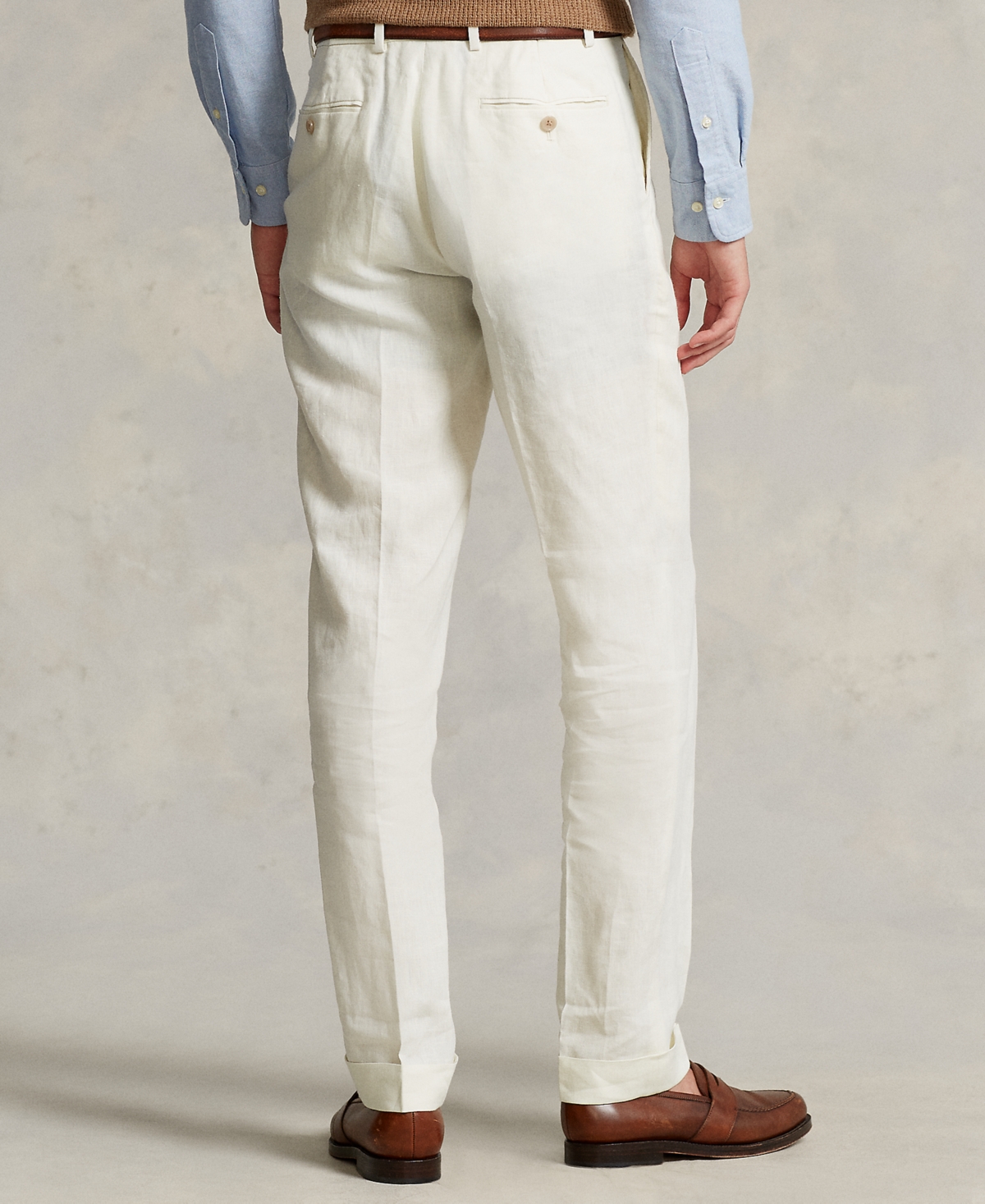 POLO RALPH LAUREN MEN'S LINEN SUIT TROUSERS 