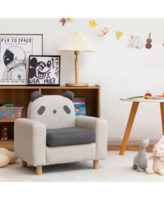 Kids Sofa with Armrest and Thick Cushion