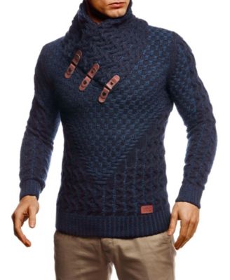Men's Chunky Knit Pullover Sweater