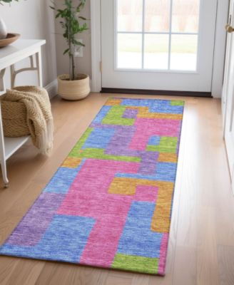 Chantille Machine Washable ACN740 2'3"x7'6" Runner Area Rug