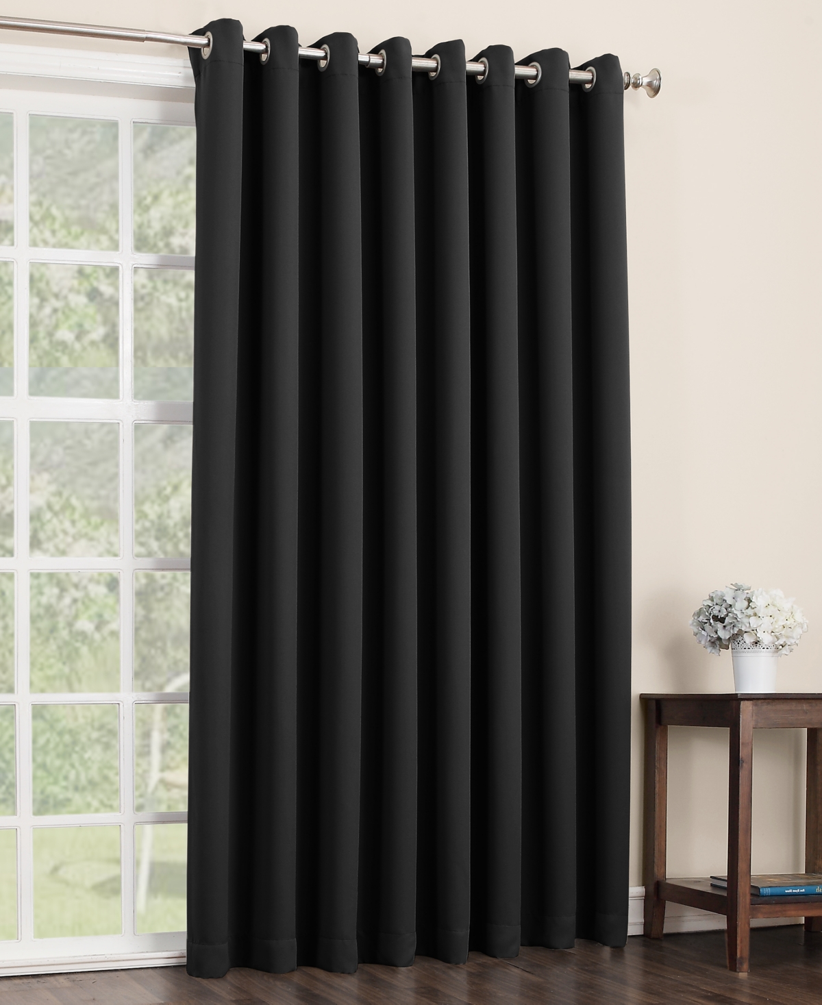 Preston Extra-Wide Blackout Grommet Sliding Patio Door Curtain Panel