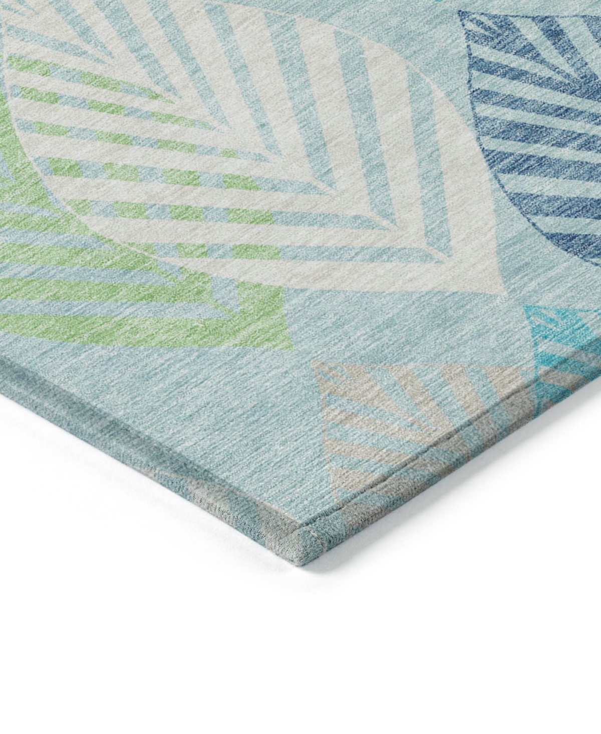 Addison Chantille Acn744 2'3"x7'6" Runner Area Rug In Teal