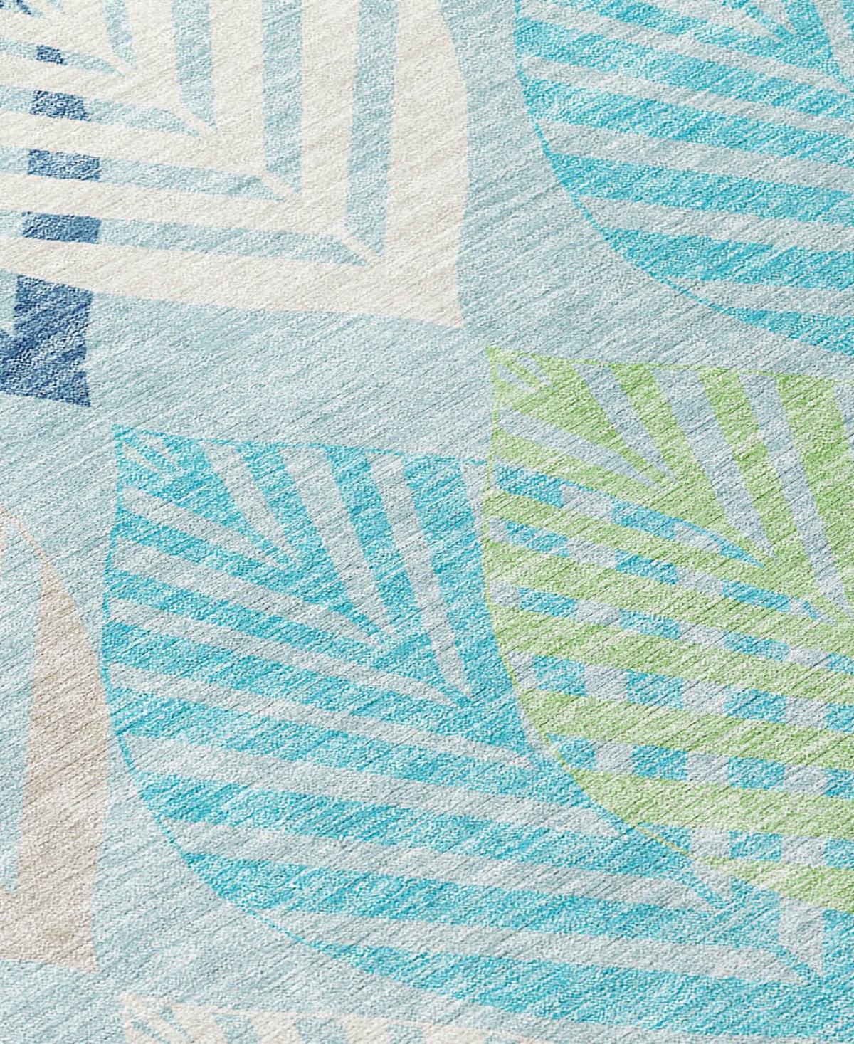 Addison Chantille Acn744 2'3"x7'6" Runner Area Rug In Teal