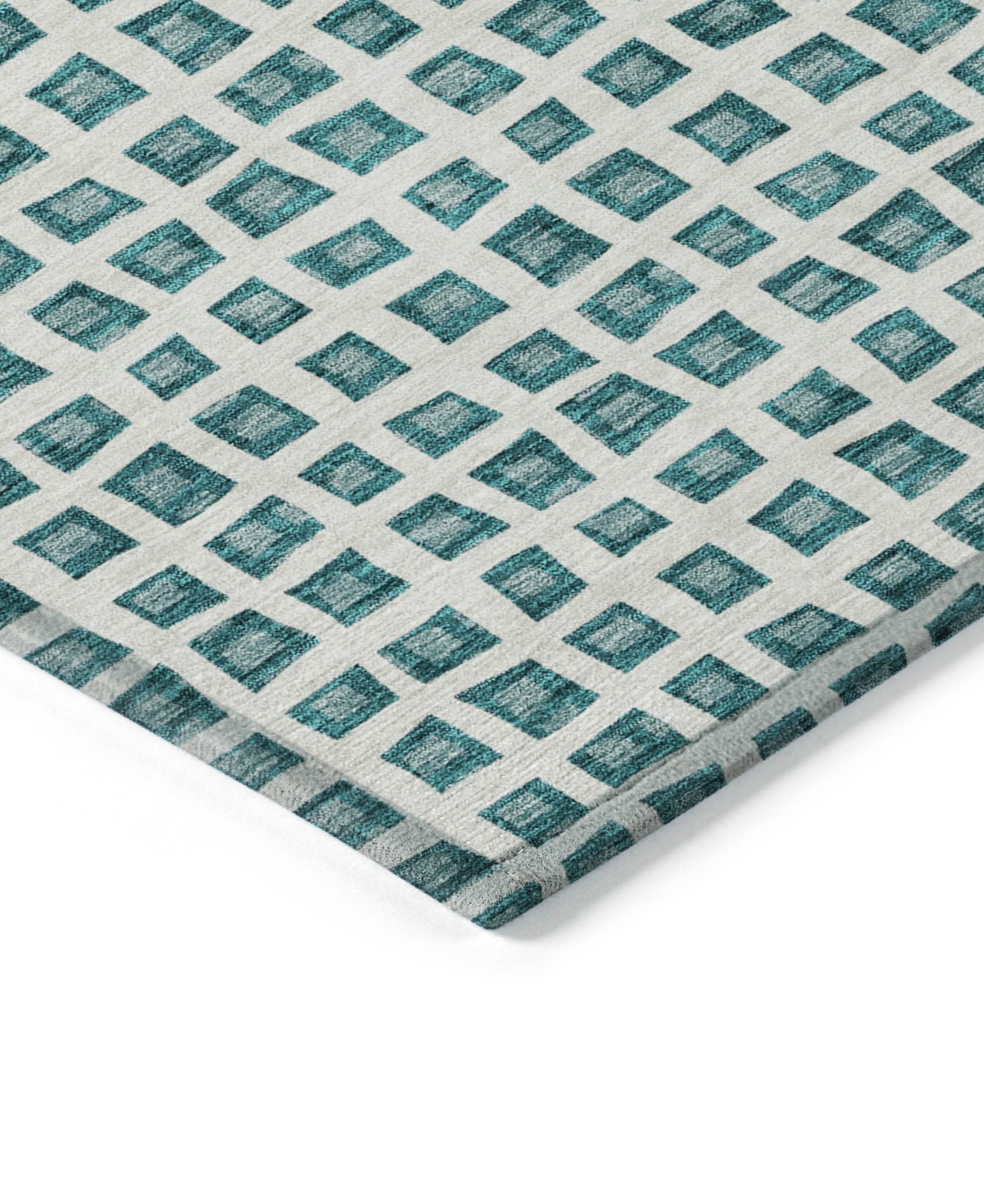 Addison Chantille Acn727 2'3"x7'6" Runner Area Rug In Teal