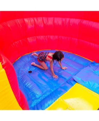 HeroKiddo15' Pirate Ship Commercial Grade Inflatable Water Slide Playset (No Blower Included), Outdoor Play Kids Party