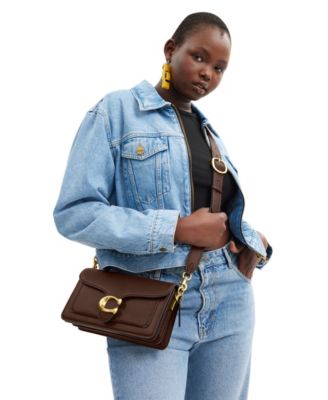 Tabby 26 Polished Pebble Leather Shoulder Bag 