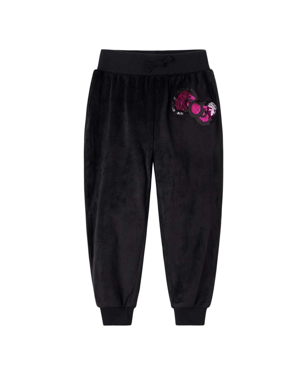 Hello Kitty Toddler Girls Velour Zip Up Hoodie and Jogger Pants Outfit Set