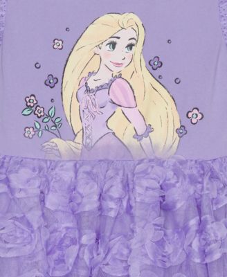 Toddler & Little Girls Sweet Rapunzel Long-Sleeve Dress