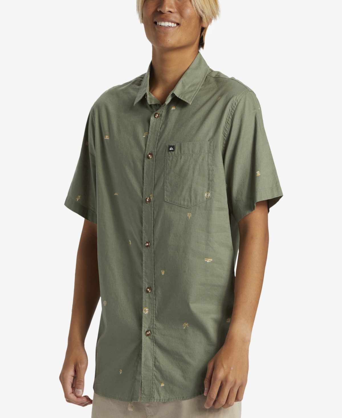 Quiksilver Men's Apero Classic Short Sleeve Shirt