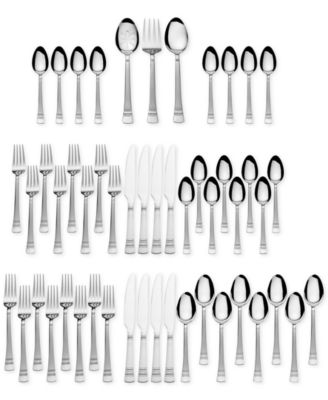 International Silver Stainless Steel 51-Pc. Kensington Collection, Created for Macy's