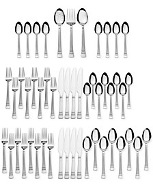 Stainless Steel 51-Pc. Kensington Collection, Service for 8, Created for Macy's 