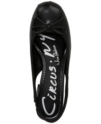 Women's Diane Slingback Block-Heel Ballet Pumps