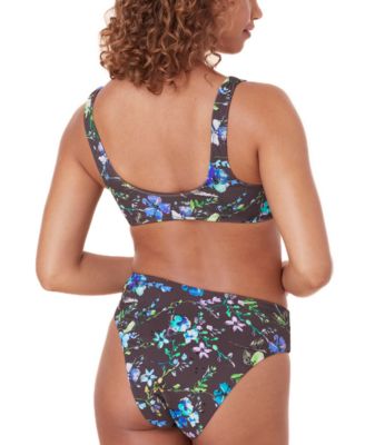 ANDIE WOMENS DELRAY SCOOP NECK BIKINI TOP BOTTOMS