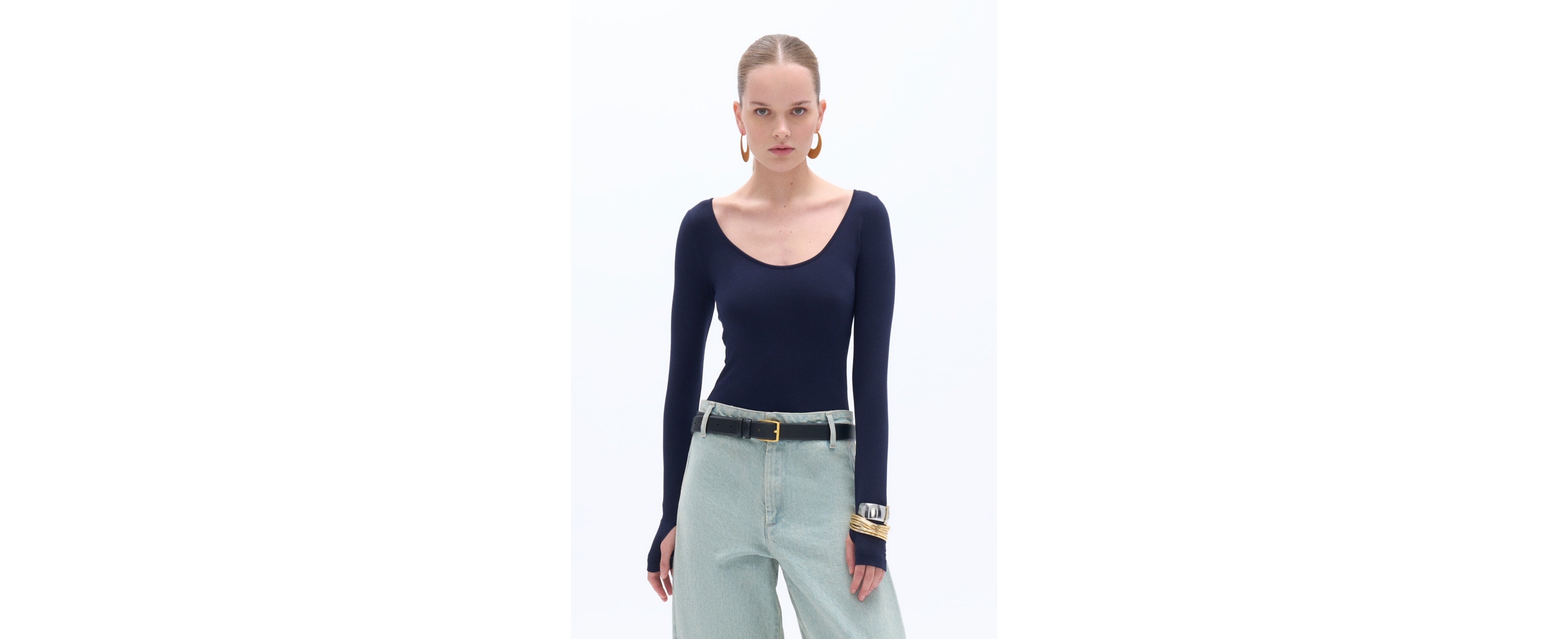 Nocturne Women's Crew Neck Bodysuit