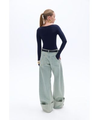 Women's Crew Neck Bodysuit