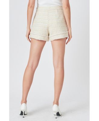 Women's Tweed Shorts