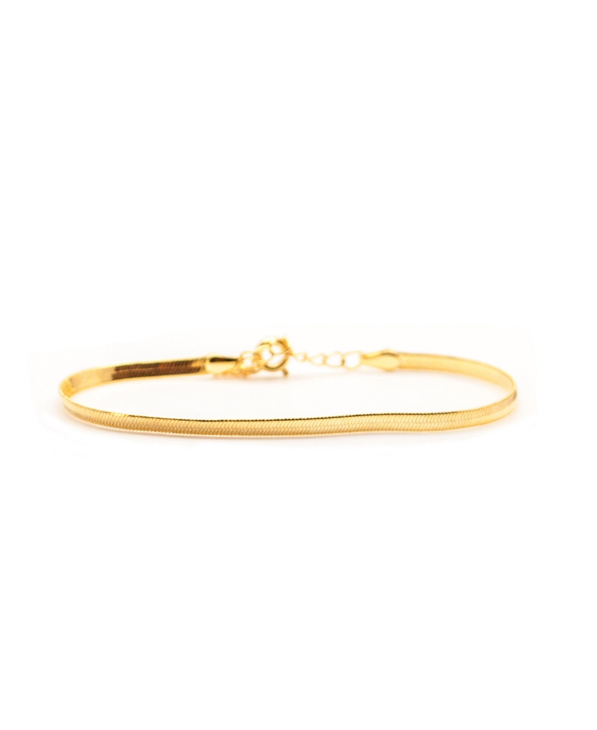 Herringbone Bracelet - Gold