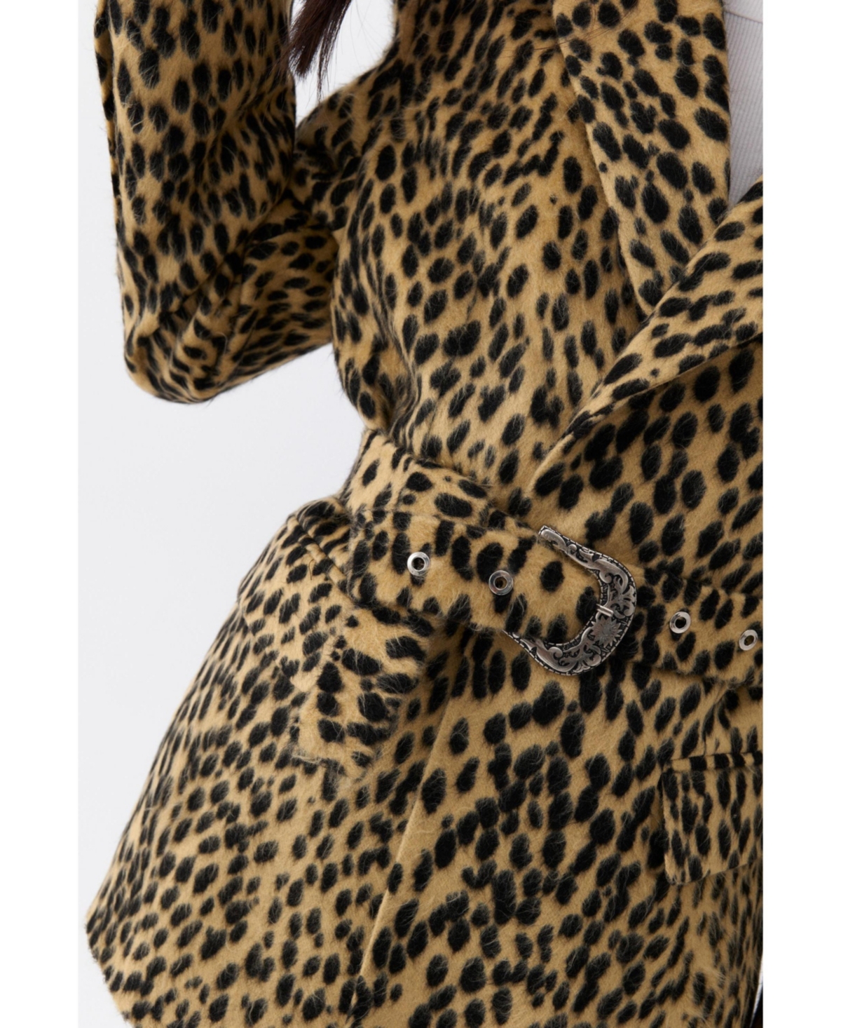 Nocturne Women's Leopard Print Jacket - Multi-colored