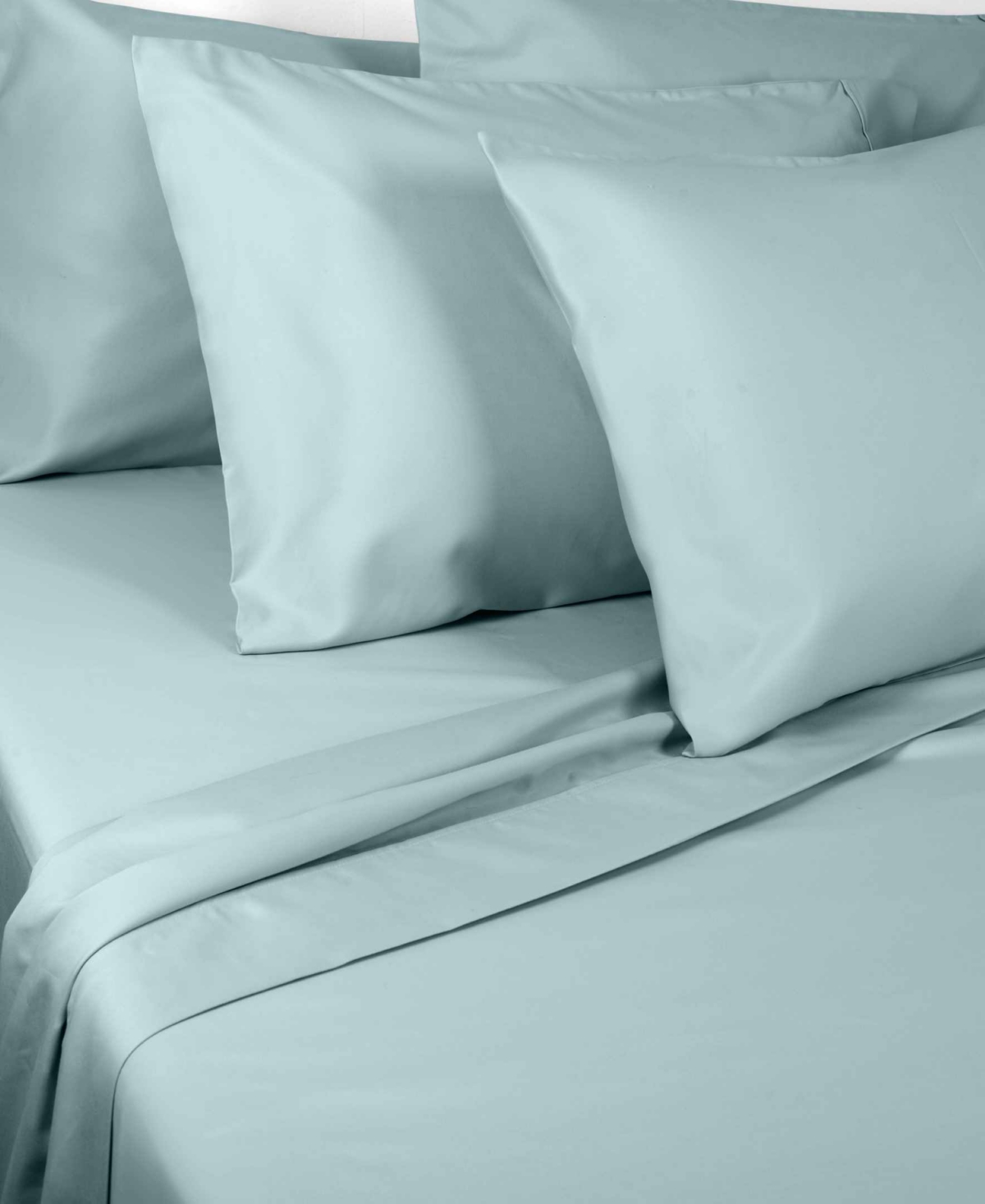 Fairfield Square Collection Brookline 1400 Thread Count 6 Pc. Sheet Set, Queen, Exclusively At Macy's In Ocean Blue