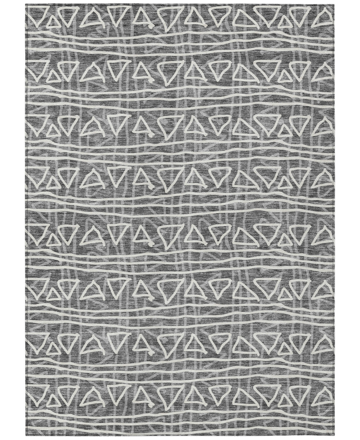 Addison Chantille Acn730 9'x12' Area Rug In Charcoal