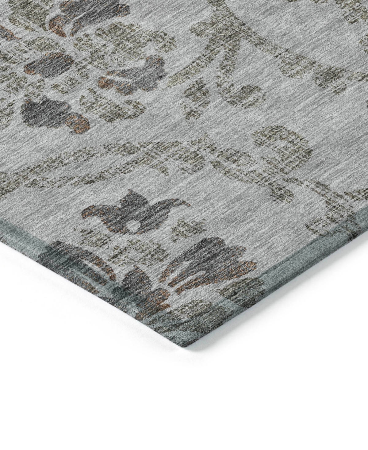 Addison Chantille Acn762 9'x12' Area Rug In Gray