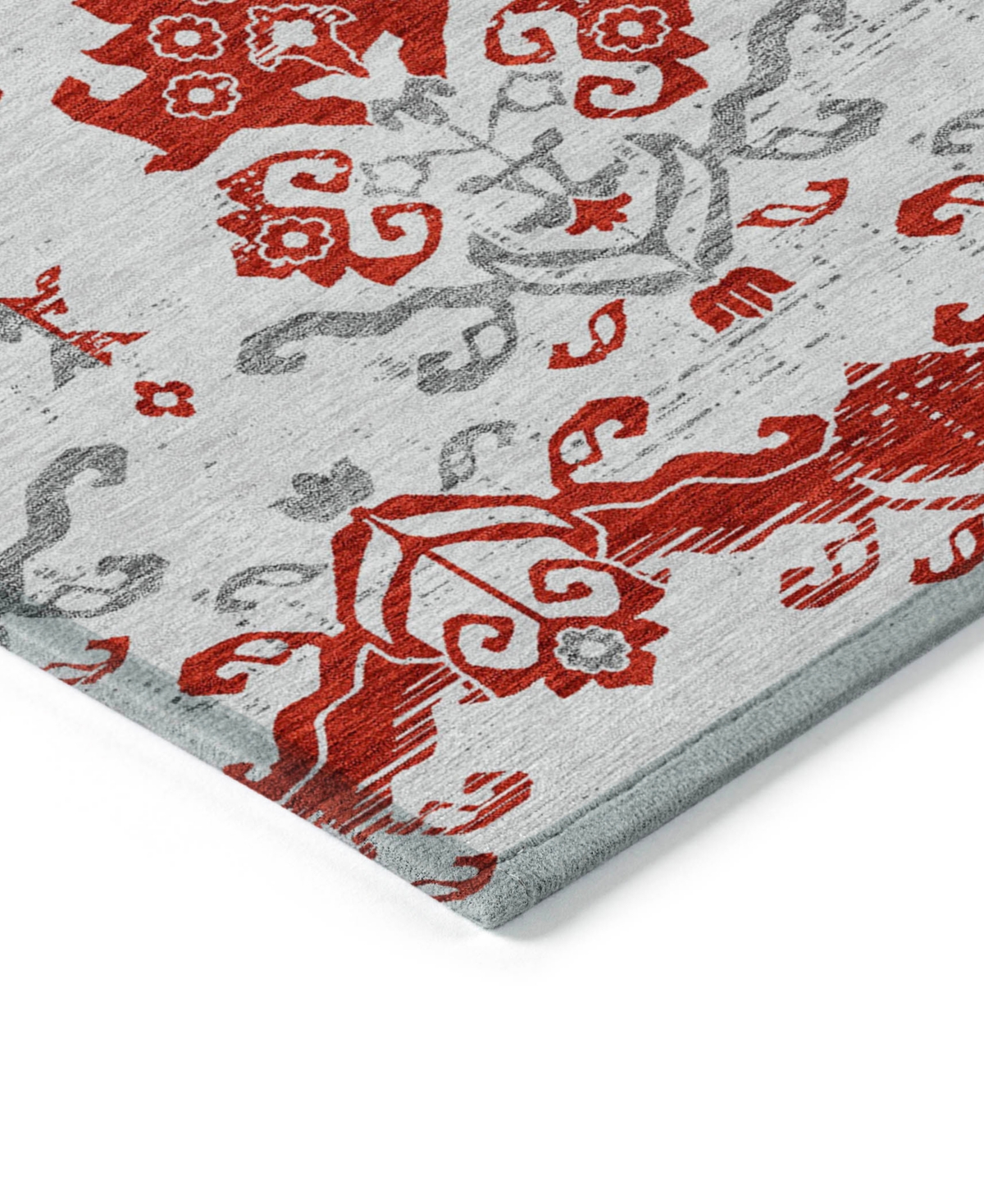 Addison Chantille Acn759 2'6"x3'10" Area Rug In Red