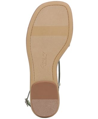 Women's Olana Flower Strappy Flat Sandals
