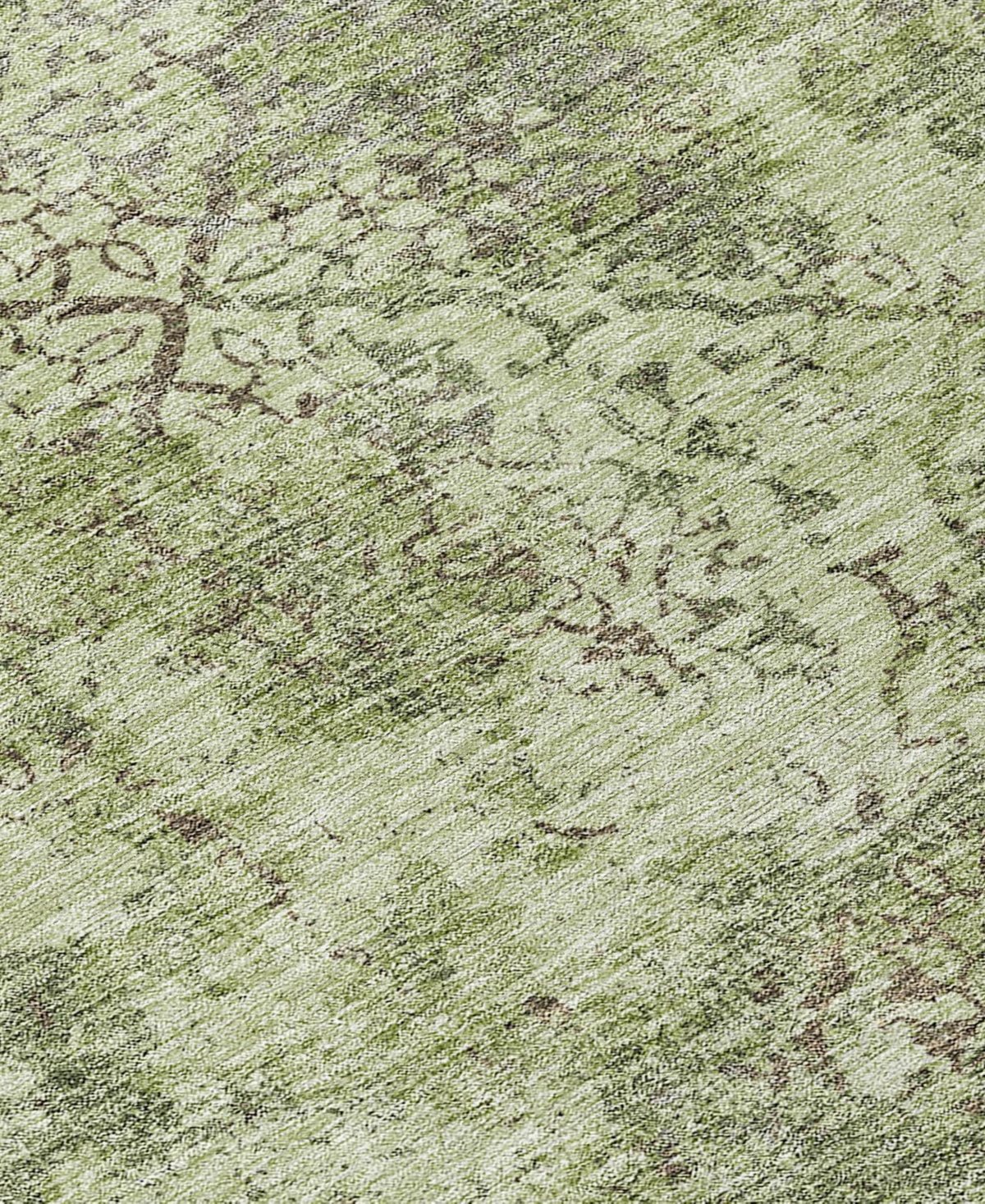 Addison Chantille Machine Washable Acn769 8'x10' Area Rug In Sage