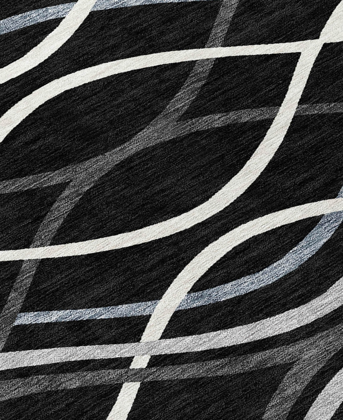 Addison Chantille Acn757 8'x10' Area Rug In Black