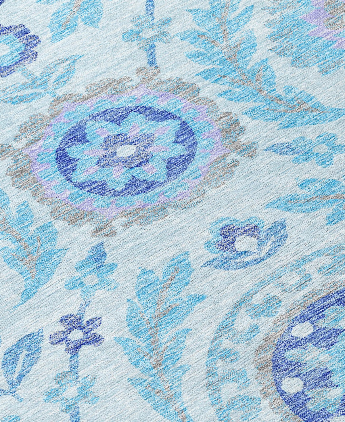 Addison Chantille Acn751 5'x7'6" Area Rug In Mist